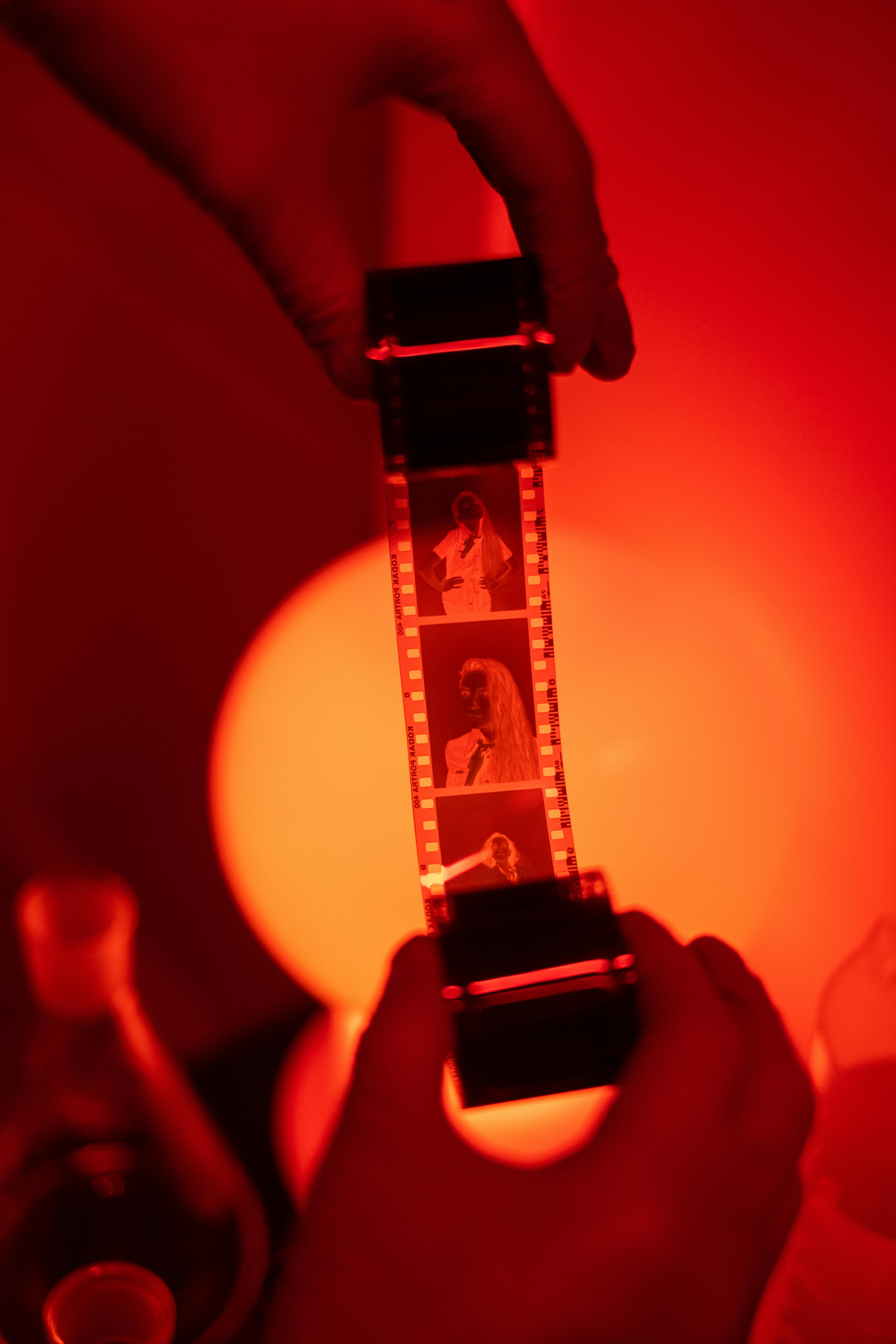 Framkalla film för första gången